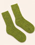 Dreifarbige Socken aus 100 % Merinowolle | Burgunderrot