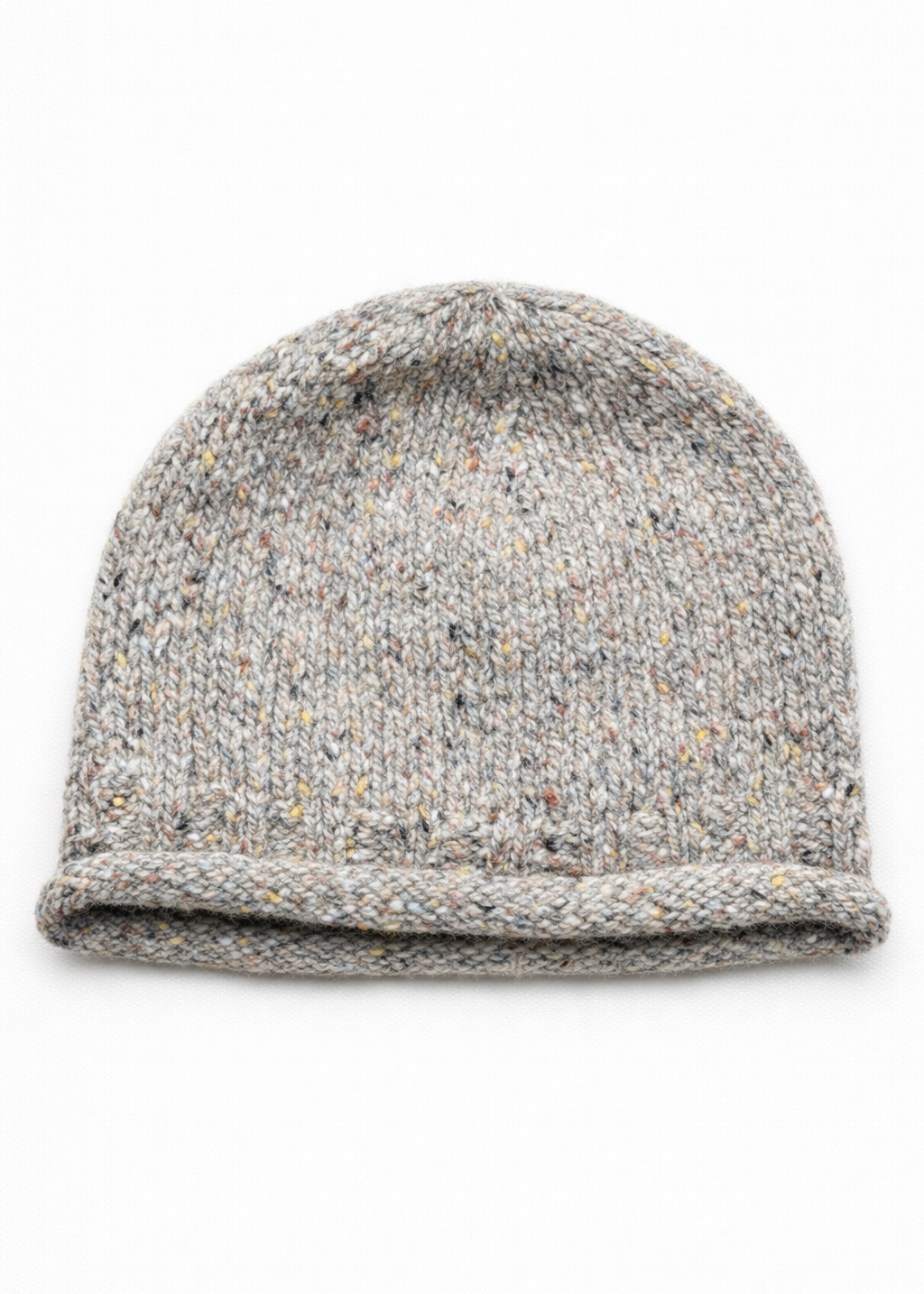 Donegal Fleck Wool Hat - Light Honey