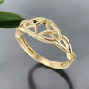 9K Gold Celtic Knot Ring
