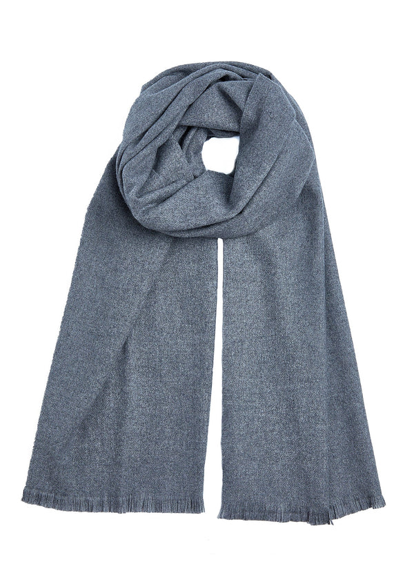Foxford Oxford Fine Wool Cashmere Blend Scarf