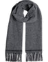 Foxford Lambswool Scarf | Graphite