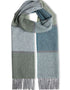Foxford Lambswool Scarf | Winter Contempary Stripe