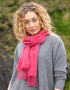 100% Cashmere Scarf | Pink