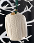 Belleek Classic Aran Jumper Ornament