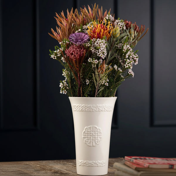 Belleek Classic Dara Celtic Knot Vase