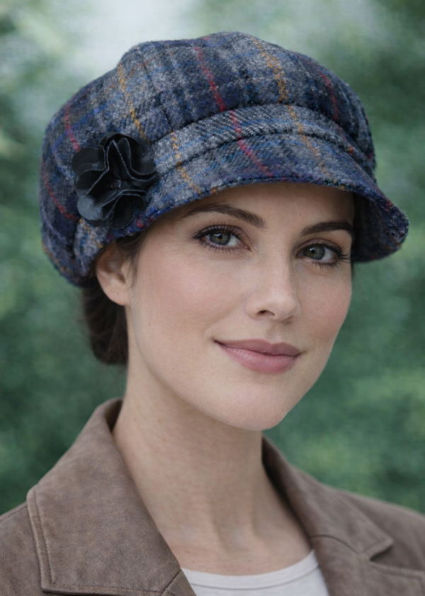 Mucros Newsboy | Charcoal Check