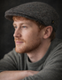 Donegal Tweed Flat Cap Charcoal - Premium Irish Wool Cap by Hatman of Ireland