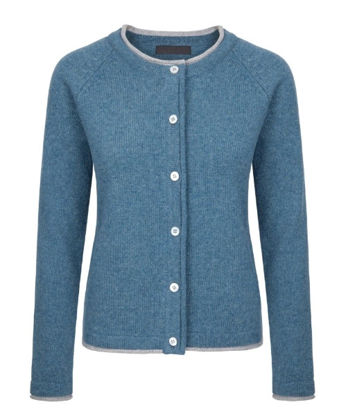 IrelandsEye Women's Killiney Cardigan | Harbour Blue