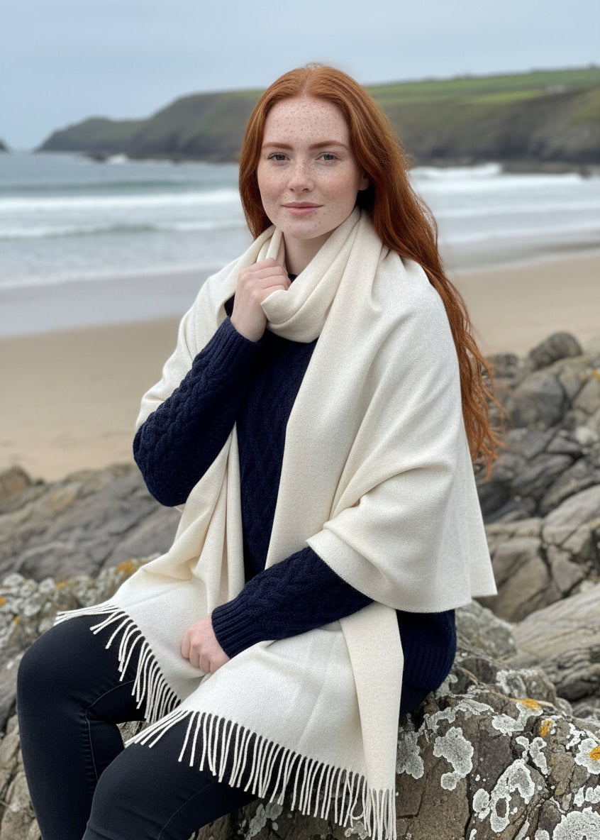 McNutt Linen Cashmere Wrap