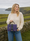 Mucros Fiona Bag | Purple Herringbone