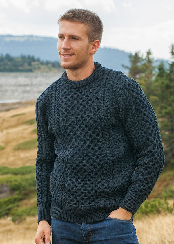 Unisex Aran Sweater | Blackwatch