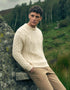 Aran Wool Sweater | Natural