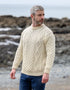 Aran Wool Sweater | Natural