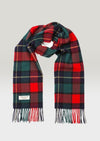 John Hanly Lambswool Scarf Kilgore Tartan