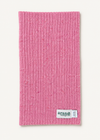 Fisherman Donegal Fleck Wool Scarf | Pink