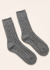 Luxury Irish Wool Blend Socks | Grey