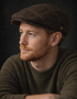 The Dubliner Cap | Donegal Tweed Brown Check | Irish Flat Cap