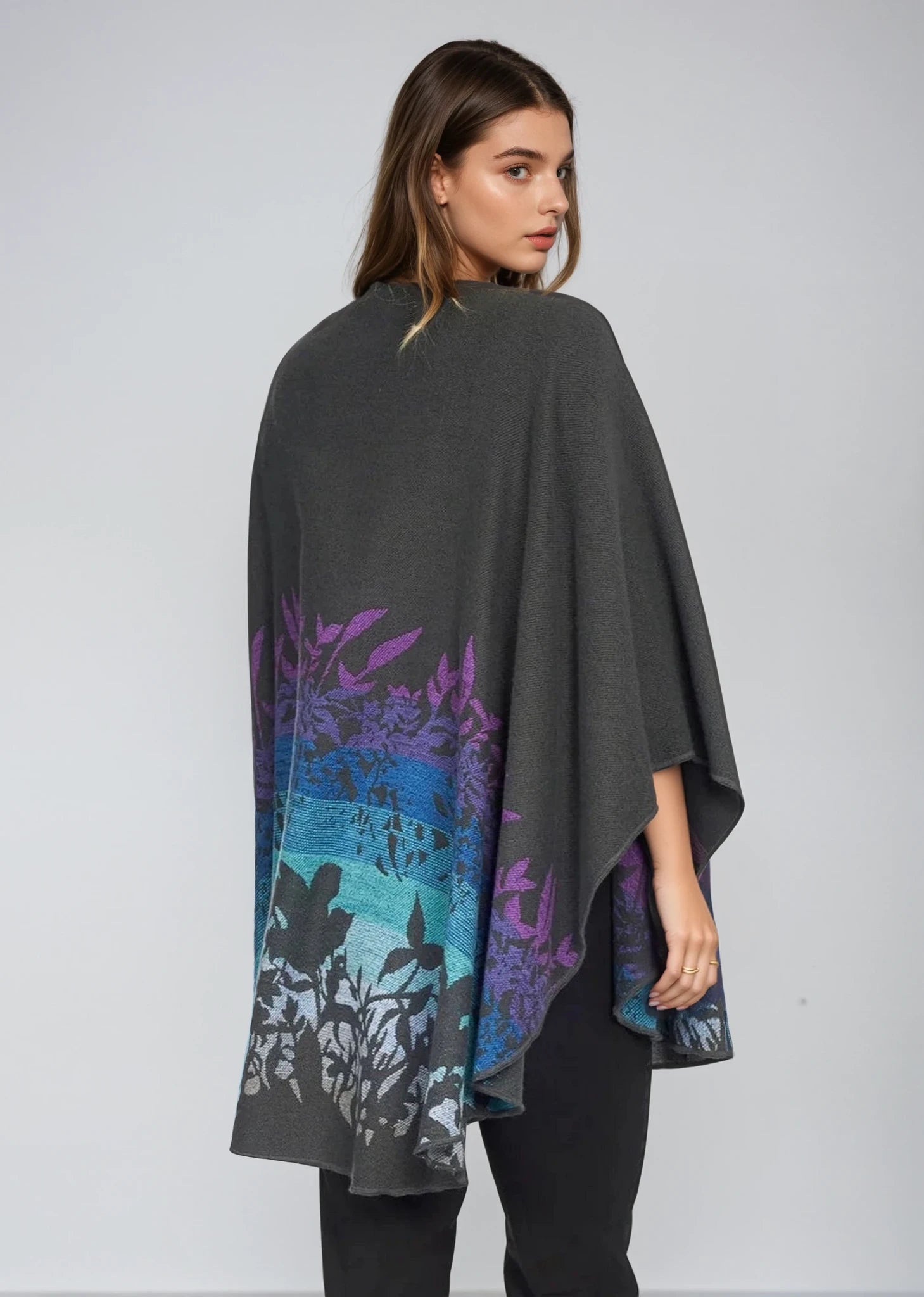 Jimmy Hourihan Shawl With Sylvan Motif