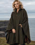 Cape zippée Jimmy Hourihan | Vert armée