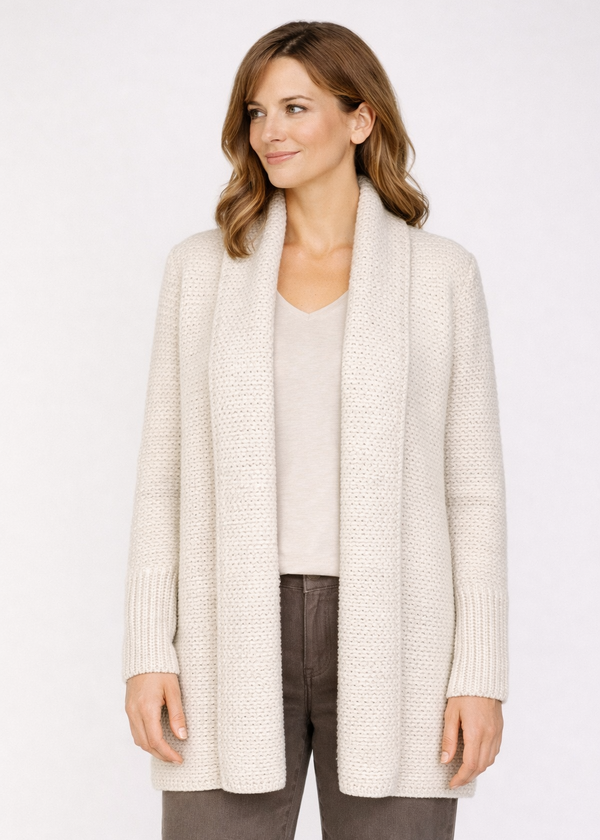 IrelandsEye Women's Kilcoole Coatigan | Silver Marl