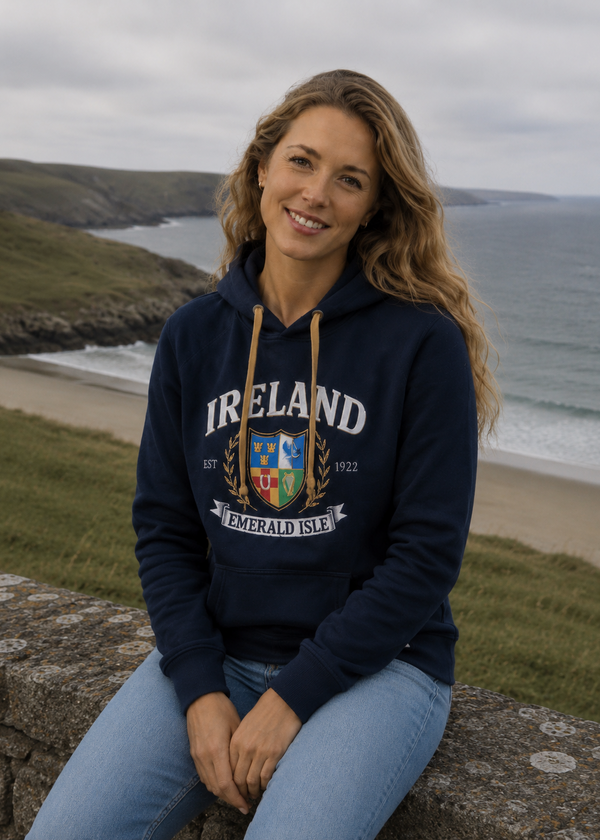 Women's Ireland Hoodie | Navy