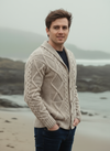 Men's Shawl Button Cardigan | Parsnip