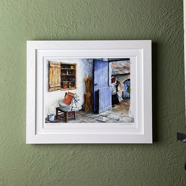 Blue Shoe Gallery Irish Art | Washday Blues