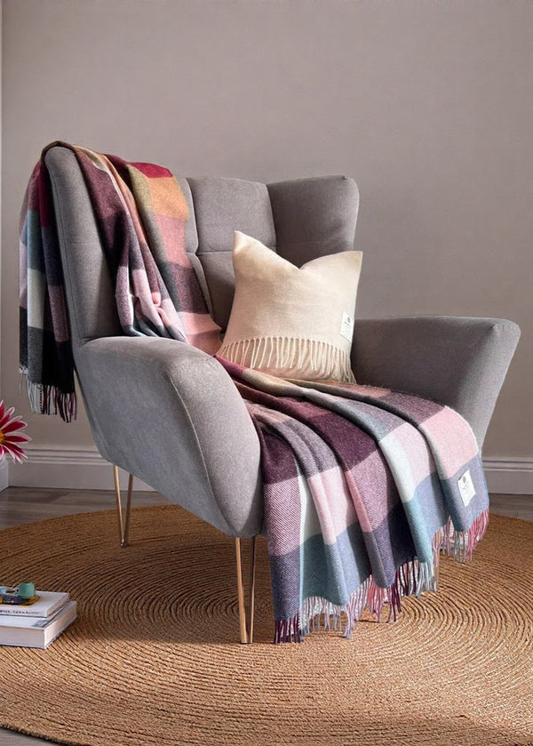 McNutt Alpaca Throw | Rose Dust