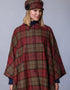 Mucros Country Cape | Red Check