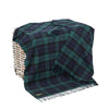 John Hanly Lambswool Tartan Black Watch Blanket