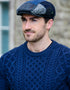 Mucros Patch Cap | Premium Wool Flat Cap with Quilted Lining