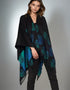 Jimmy Hourihan Fringed Shawl With Celtic Spiral Motif