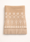 Aran Harp Trinity Reversible Blanket  