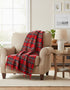 Lambswool Throw Royal Stewart Tartan John Hanly