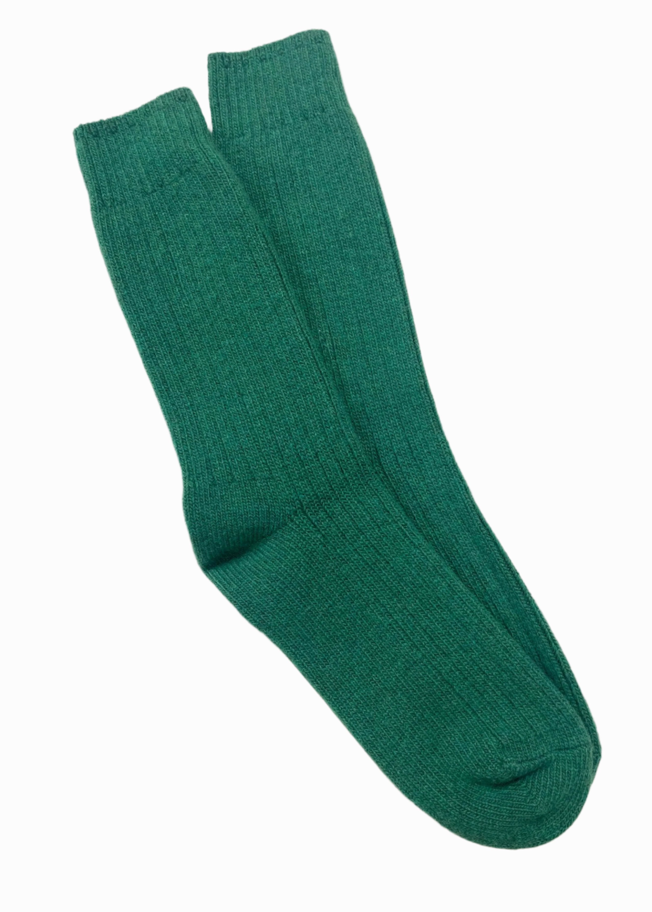 Wild Donegal Cashmere Blend Socks | Apple Green