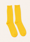 Wild Donegal Cashmere Blend Socks | Yellow