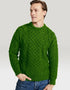 Aran Unisex Wool Sweater | Kiwi - Clearance