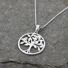 Sterling Silver Tree Of Life Necklace
