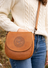 Lee River Leather Saddle Bag | Tan