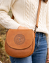 Lee River Leather Saddle Bag | Tan