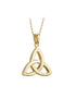 9K Gold Small Trinity Knot Pendant