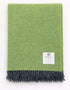 McNutt Reversible Pure Wool Blanket | Meadow Green