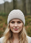 Aran Merino Wool Hat - Oatmeal