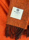 McNutt Pure Wool Throw | Volcano