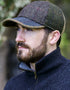 Mucros Patch Baseball Cap | Premium Wool Tweed