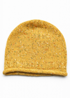 Donegal Fleck Wool Hat - Yellow