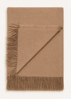 Plaid Mcnutt 100 % cachemire | Naturel et sable