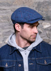 Mucros Kerry Cap | Premium Wool Flat Cap | Blue