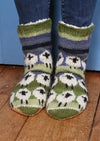Flock Of Sheep Slipper Socks