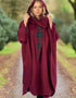 Jimmy Hourihan Claret Wool Walking Cape